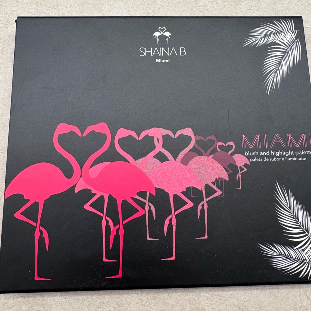 Shana B Miami Blush and Highlight Palette